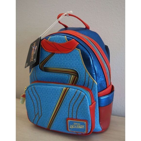 Loungefly MVBK0205 Women's Marvel Ms. Marvel Cosplay Mini Backpack - Picture 4 of 12